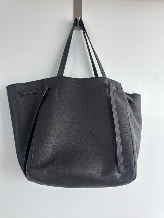 Celine Handbags - Celine grey Cabas phantom tote